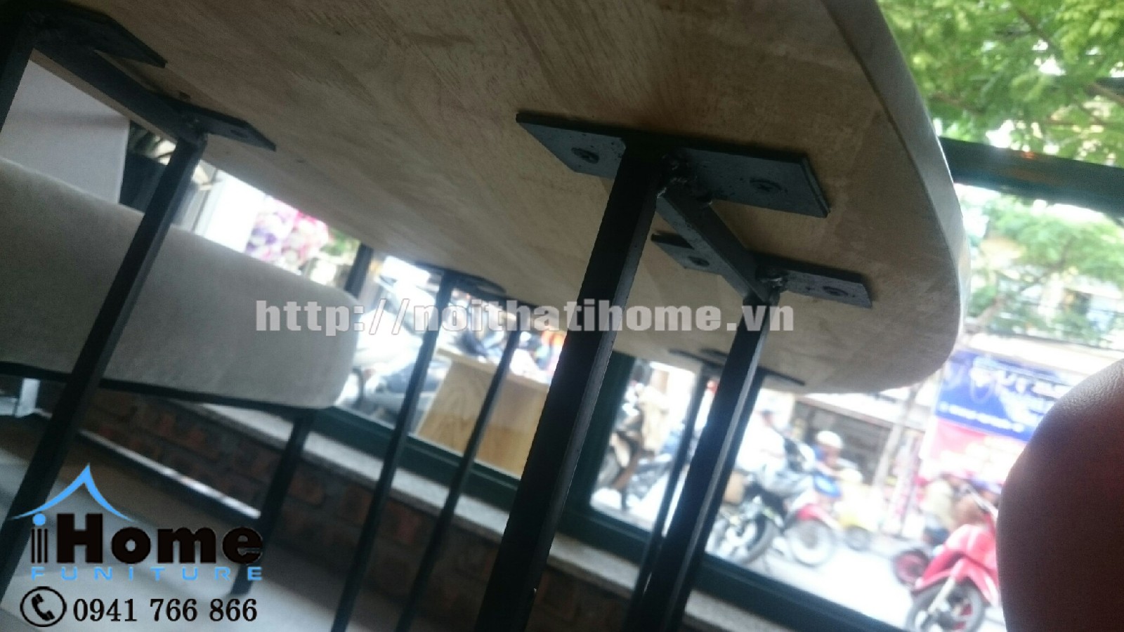 bàn ghế quán cà phê tại hải phòng